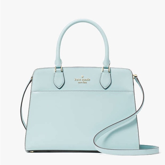 kate spade Handbags - ♠️kate spade Madison Saffiano Medium Satchel, Blue Glow NWT